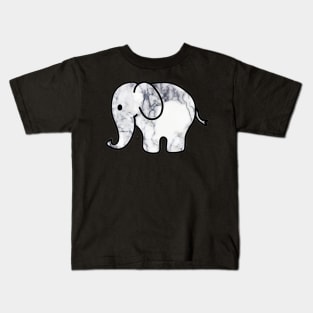 Marbled Elephant Kids T-Shirt